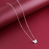 925 Sterling Silver Daily Ware  Butterfly Pendant Necklace for Women